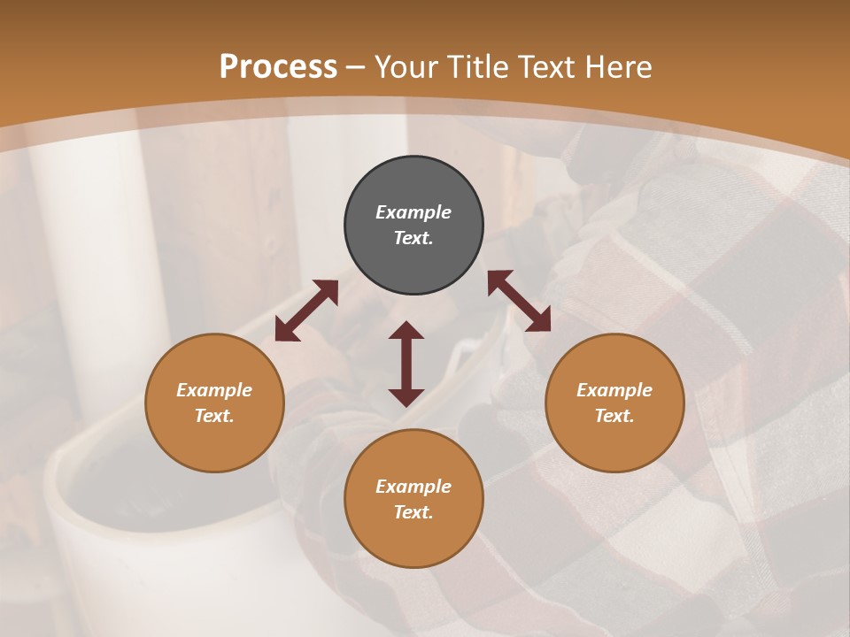 A Construction Plumber Installing A Toilet Tank In A New Building. Authentic And Accurate Content Depiction. PowerPoint Template