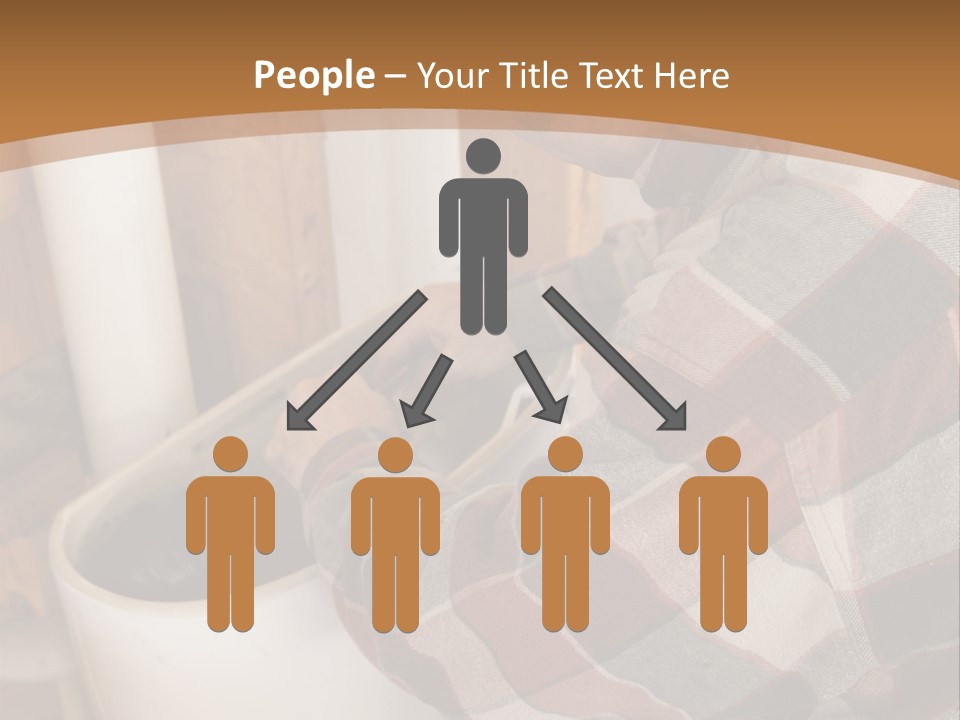 A Construction Plumber Installing A Toilet Tank In A New Building. Authentic And Accurate Content Depiction. PowerPoint Template