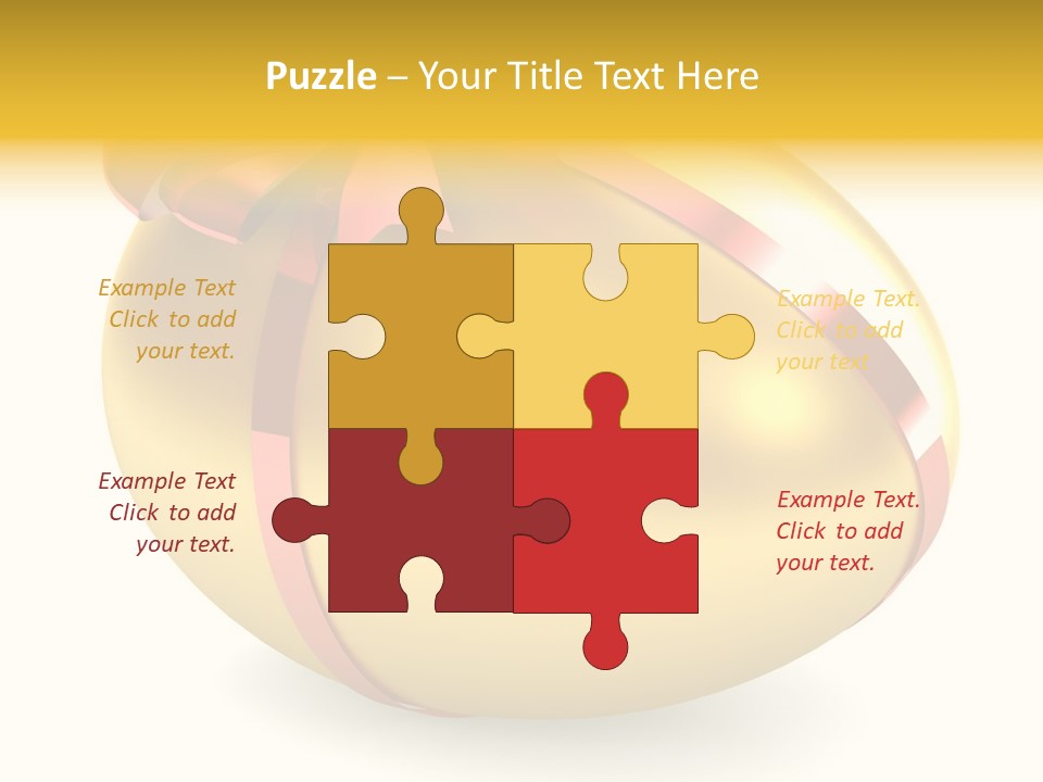 Golden Egg PowerPoint Template