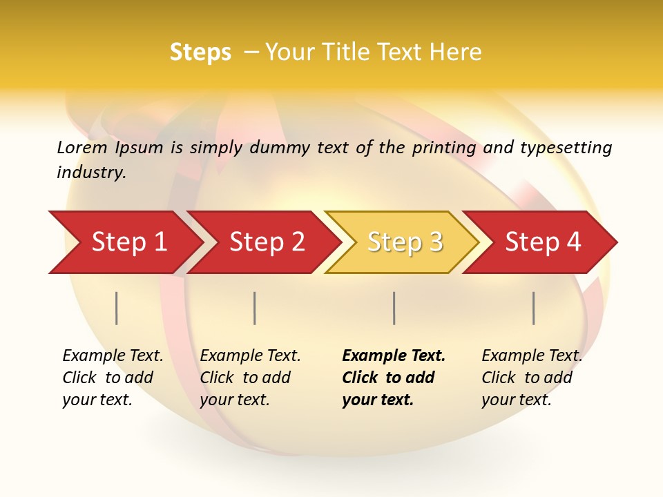Golden Egg PowerPoint Template