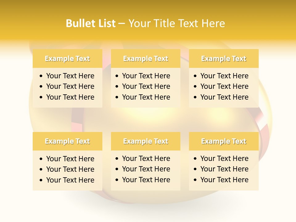 Golden Egg PowerPoint Template