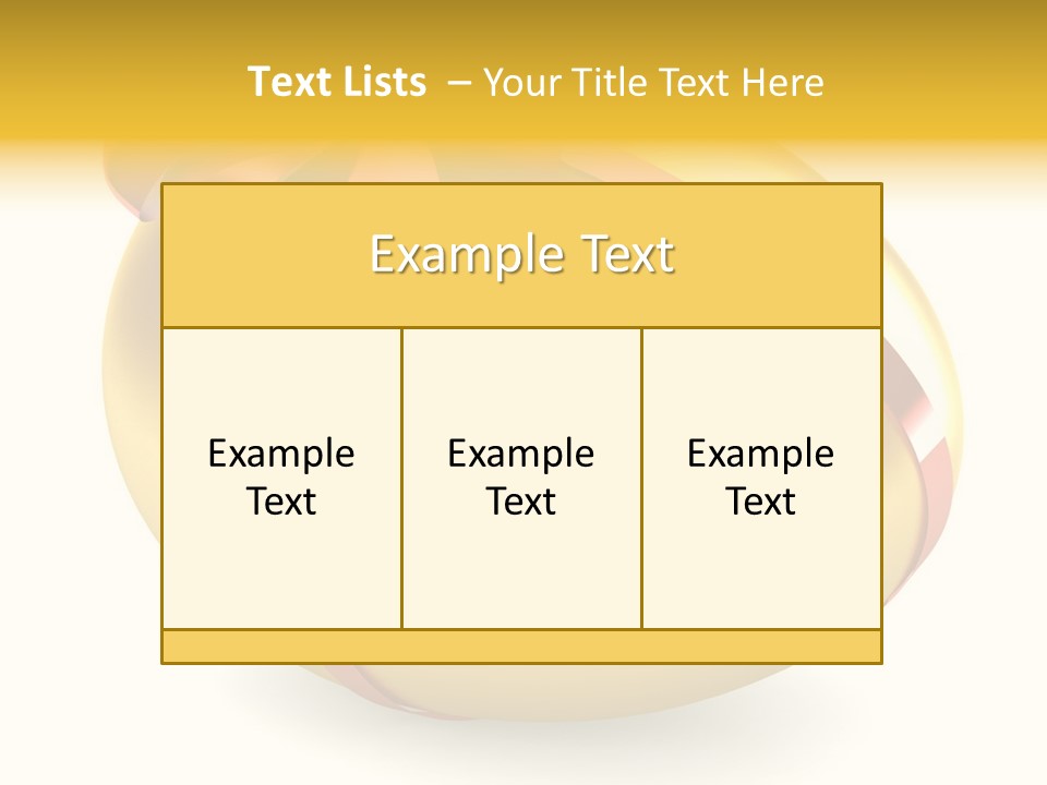 Golden Egg PowerPoint Template