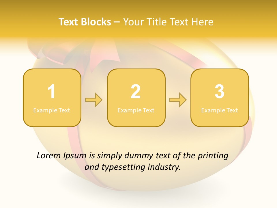 Golden Egg PowerPoint Template