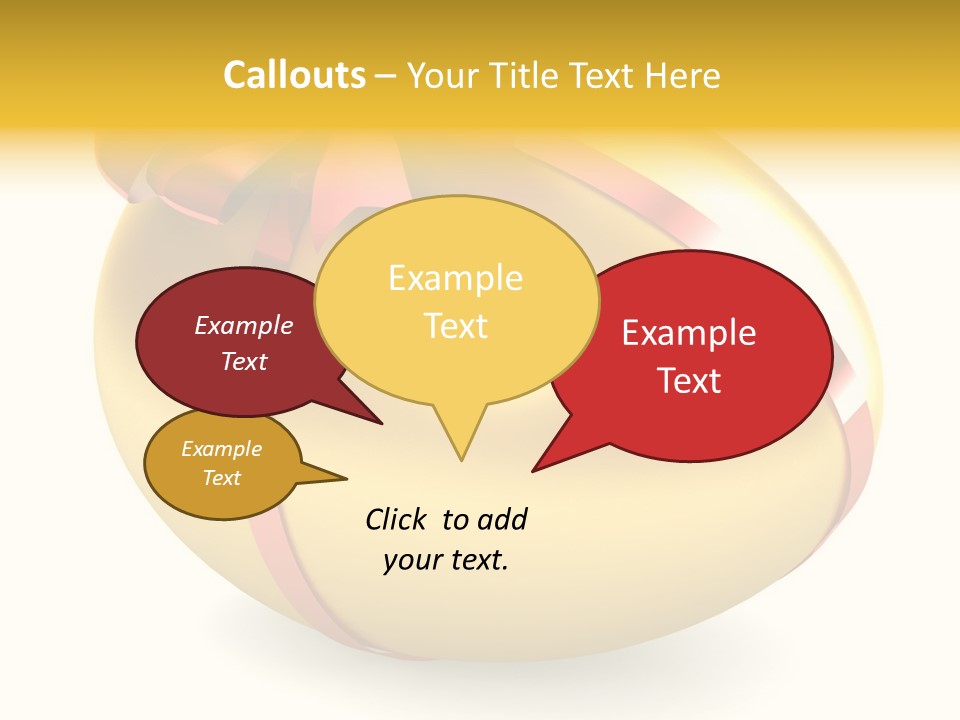 Golden Egg PowerPoint Template
