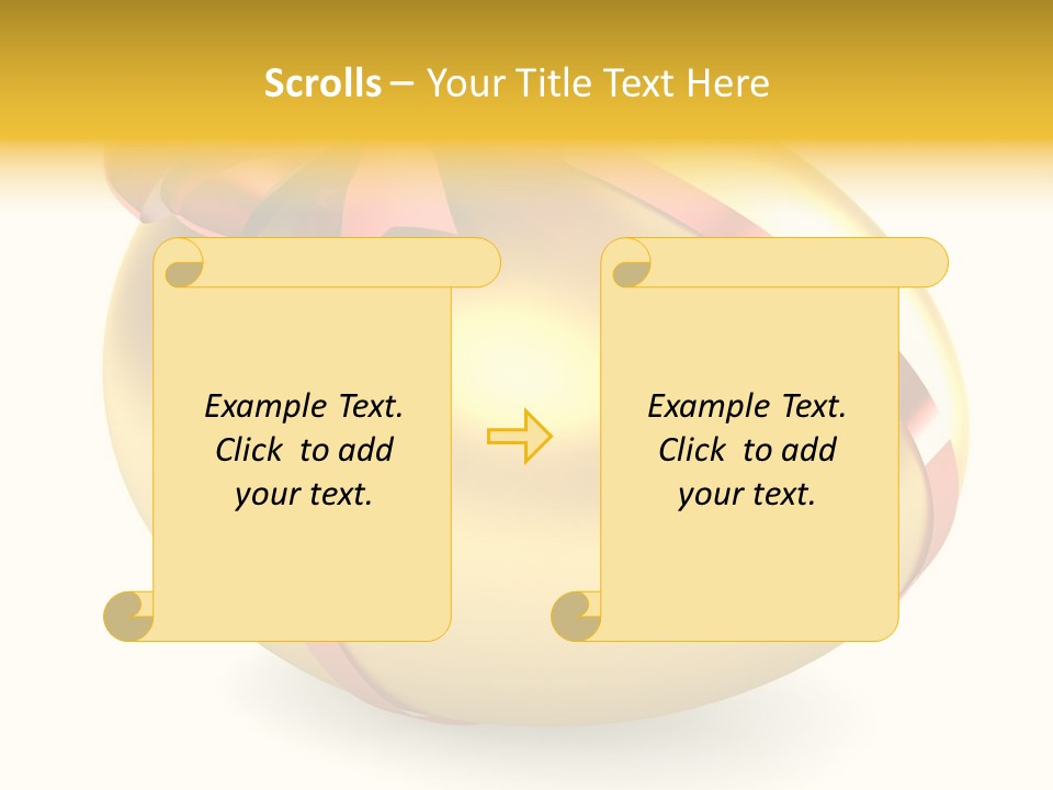 Golden Egg PowerPoint Template
