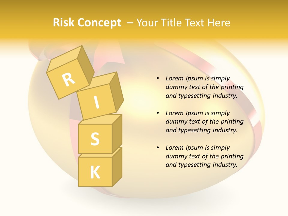 Golden Egg PowerPoint Template