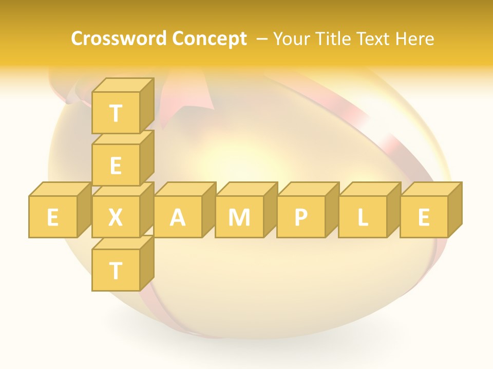 Golden Egg PowerPoint Template