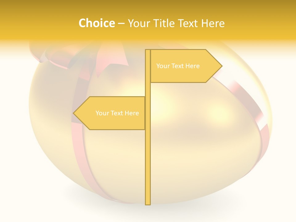 Golden Egg PowerPoint Template
