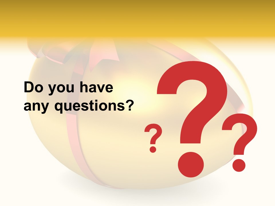 Golden Egg PowerPoint Template