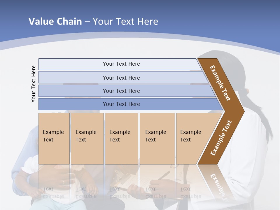 A Doctor Talking To A Woman And A Baby PowerPoint Template