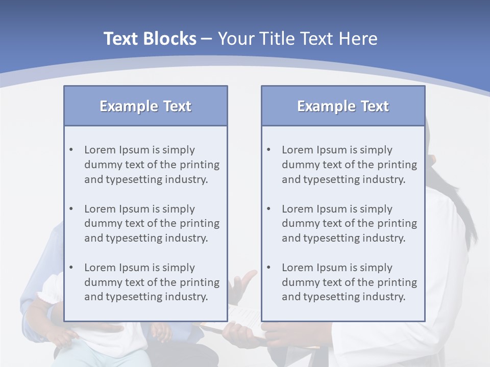 A Doctor Talking To A Woman And A Baby PowerPoint Template