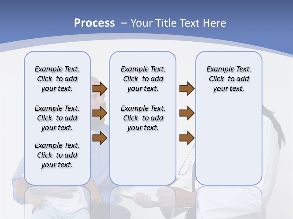 A Doctor Talking To A Woman And A Baby PowerPoint Template