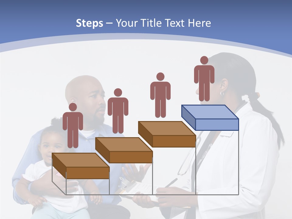 A Doctor Talking To A Woman And A Baby PowerPoint Template