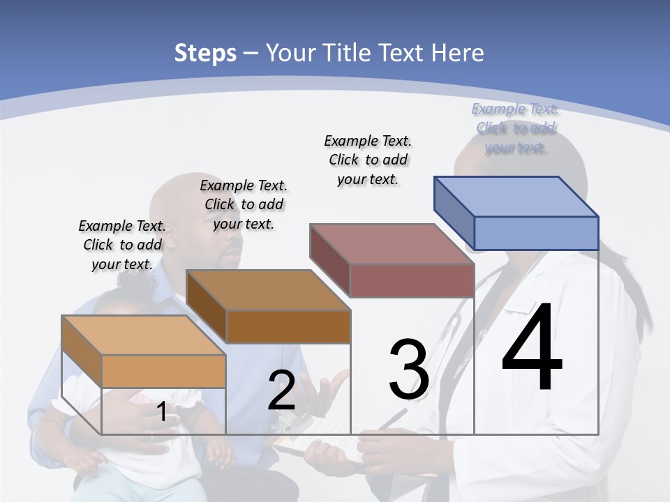 A Doctor Talking To A Woman And A Baby PowerPoint Template