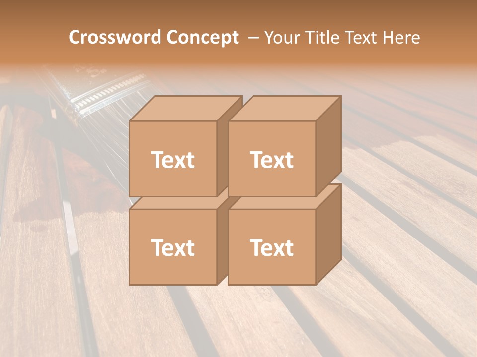 Painting Teak Furniture PowerPoint Template