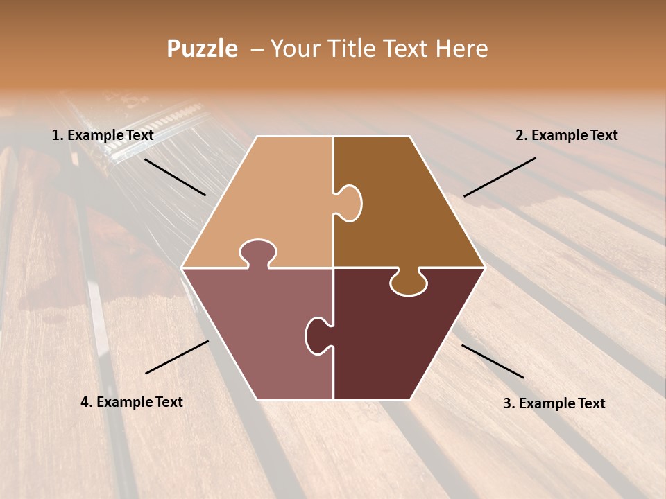 Painting Teak Furniture PowerPoint Template