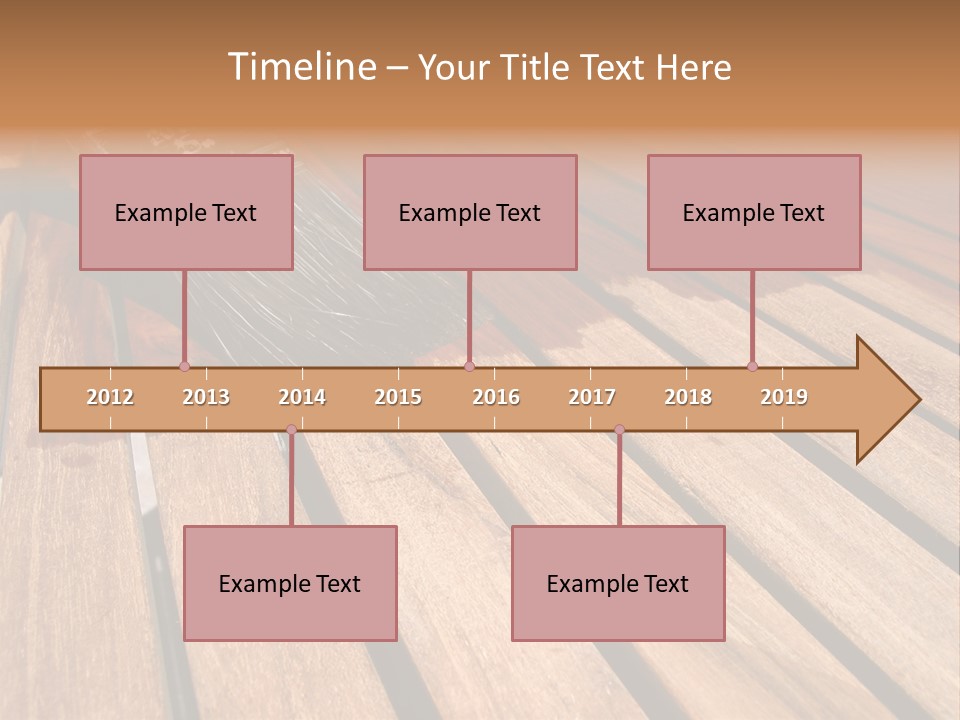 Painting Teak Furniture PowerPoint Template