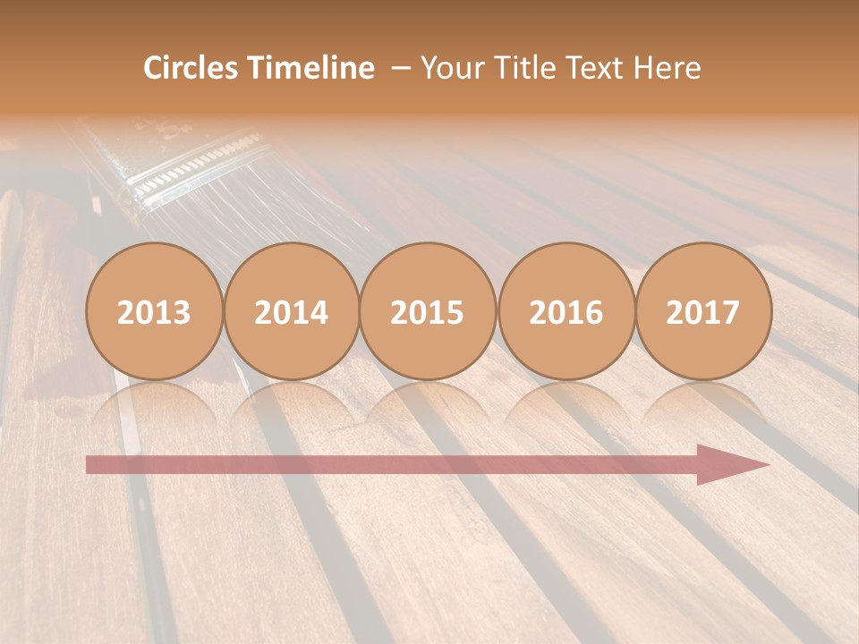 Painting Teak Furniture PowerPoint Template