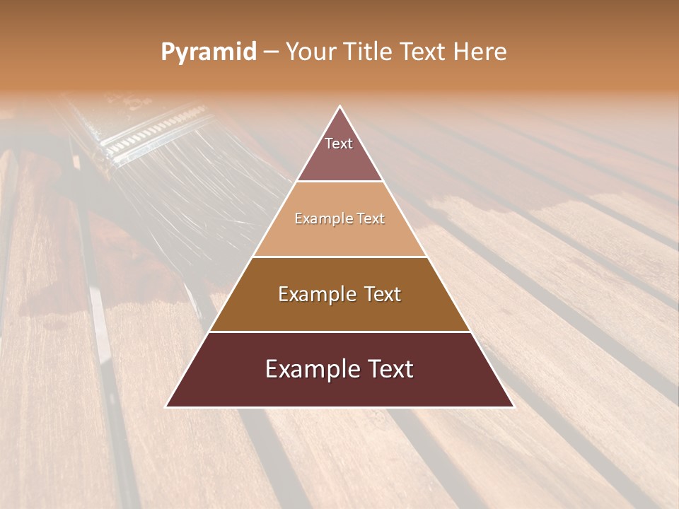 Painting Teak Furniture PowerPoint Template