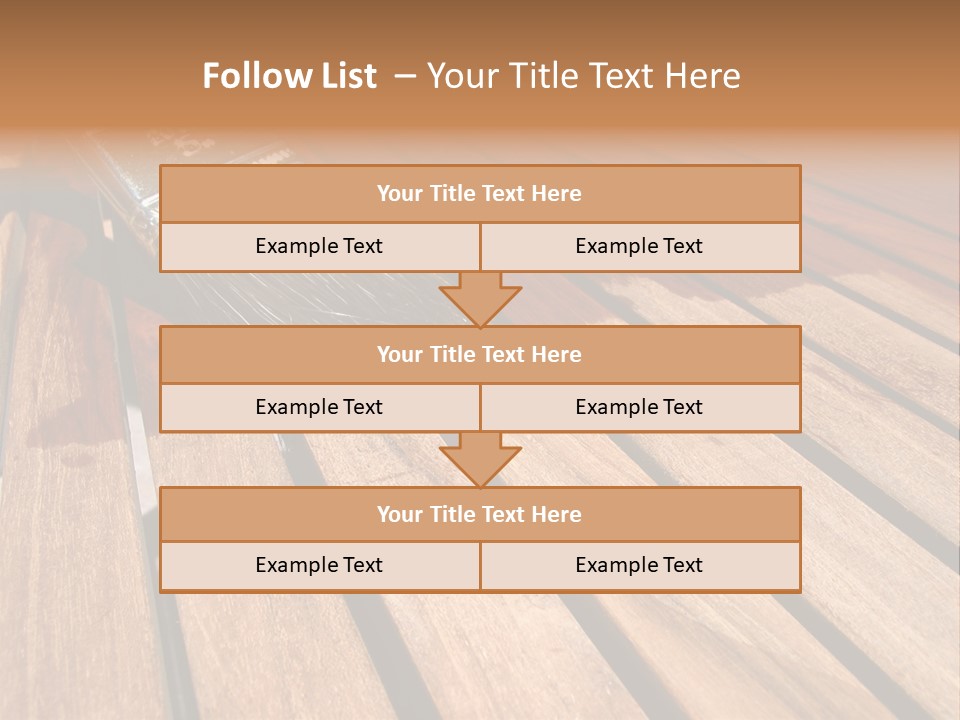Painting Teak Furniture PowerPoint Template