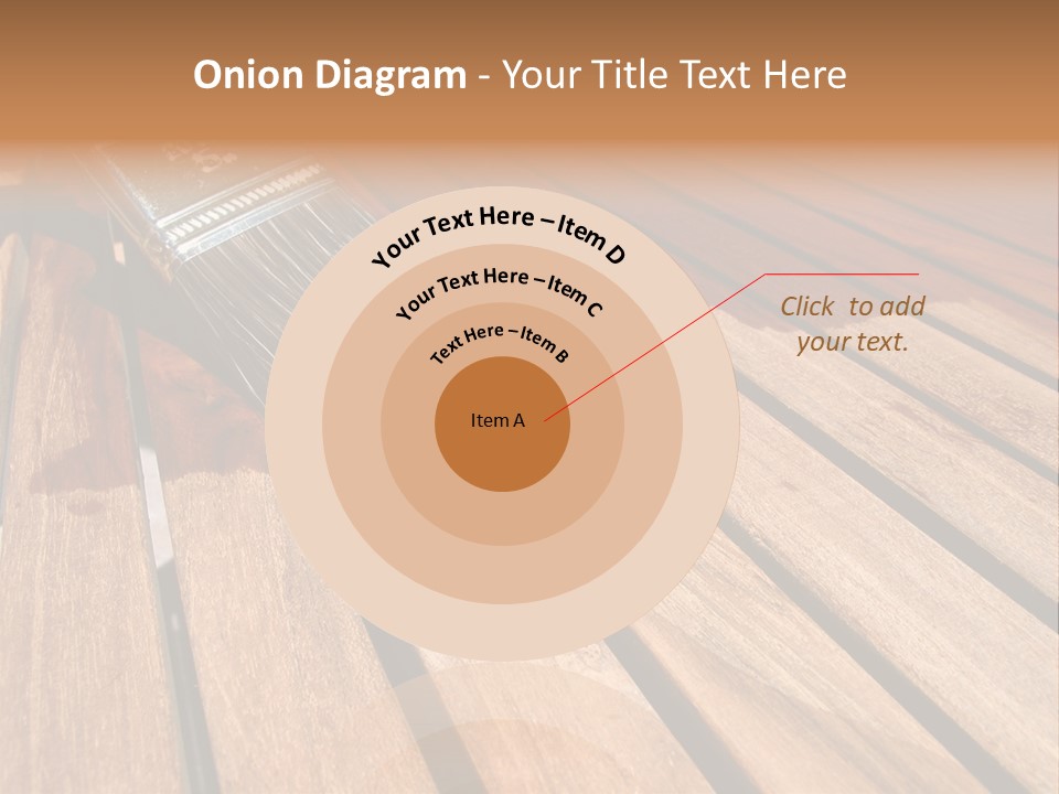 Painting Teak Furniture PowerPoint Template