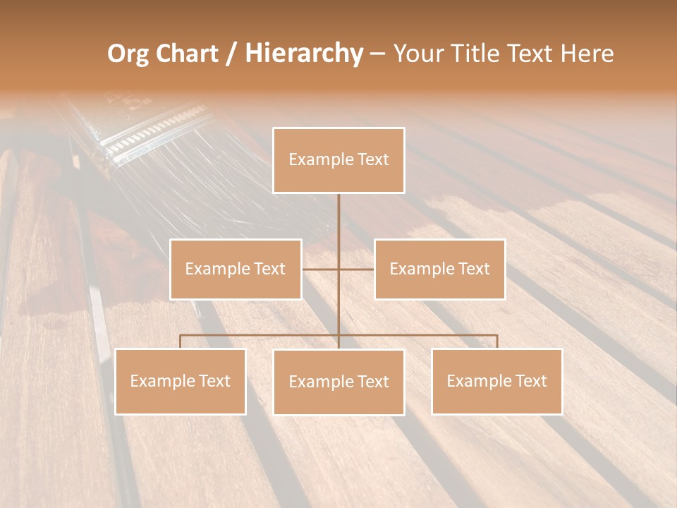 Painting Teak Furniture PowerPoint Template