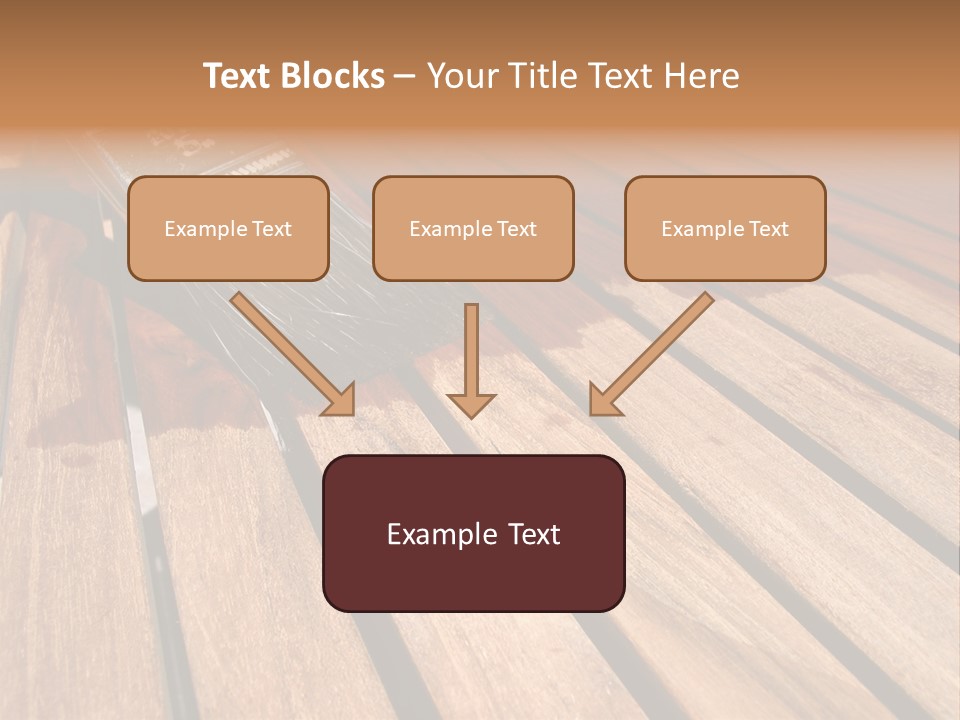 Painting Teak Furniture PowerPoint Template