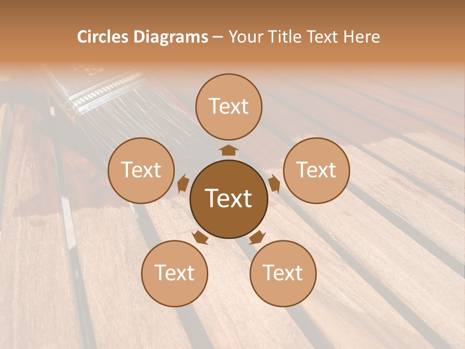 Painting Teak Furniture PowerPoint Template