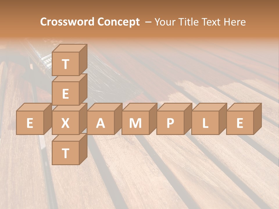 Painting Teak Furniture PowerPoint Template