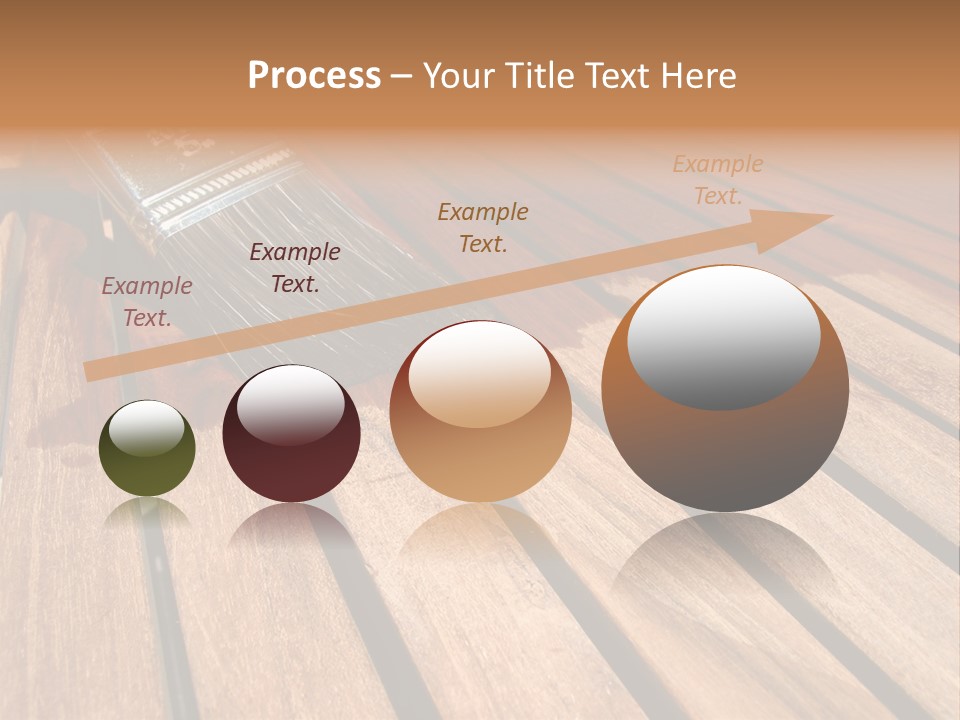 Painting Teak Furniture PowerPoint Template