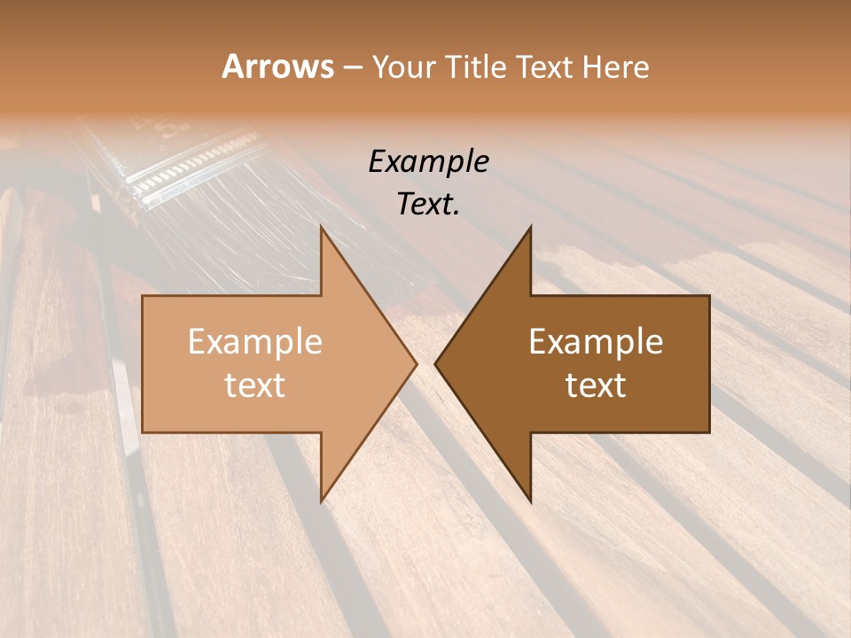 Painting Teak Furniture PowerPoint Template