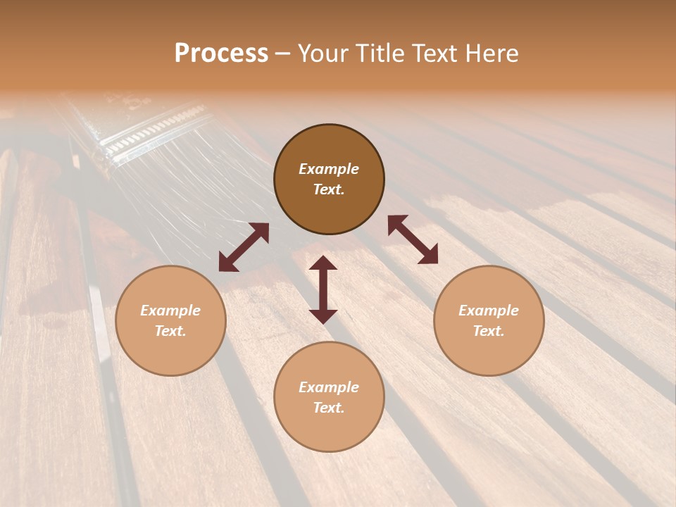 Painting Teak Furniture PowerPoint Template