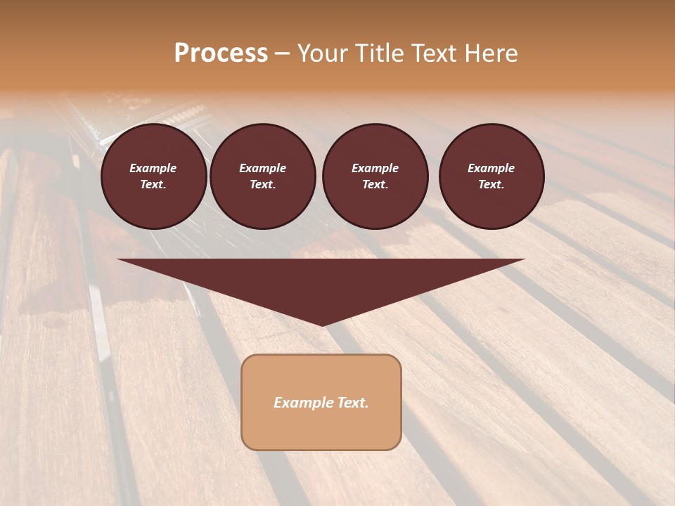 Painting Teak Furniture PowerPoint Template