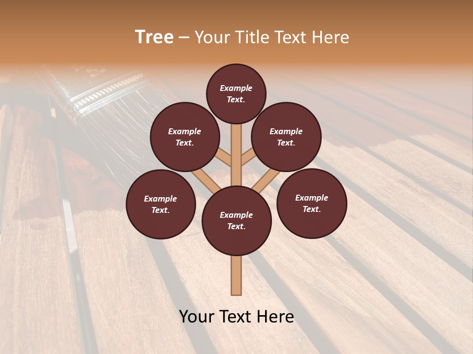 Painting Teak Furniture PowerPoint Template