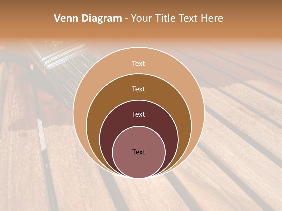 Painting Teak Furniture PowerPoint Template