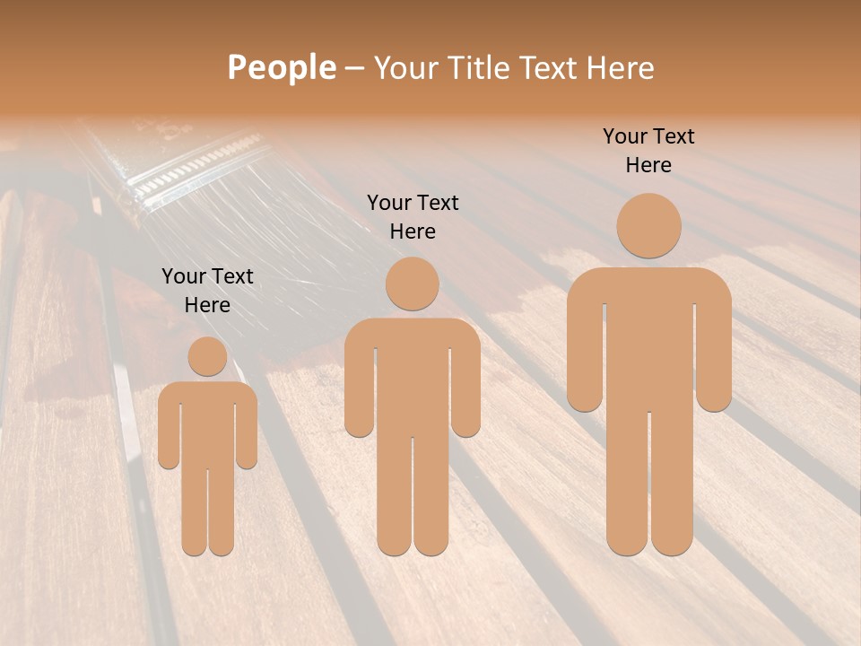 Painting Teak Furniture PowerPoint Template