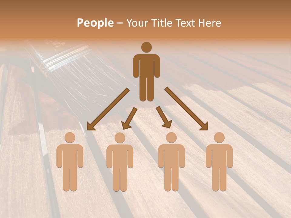 Painting Teak Furniture PowerPoint Template