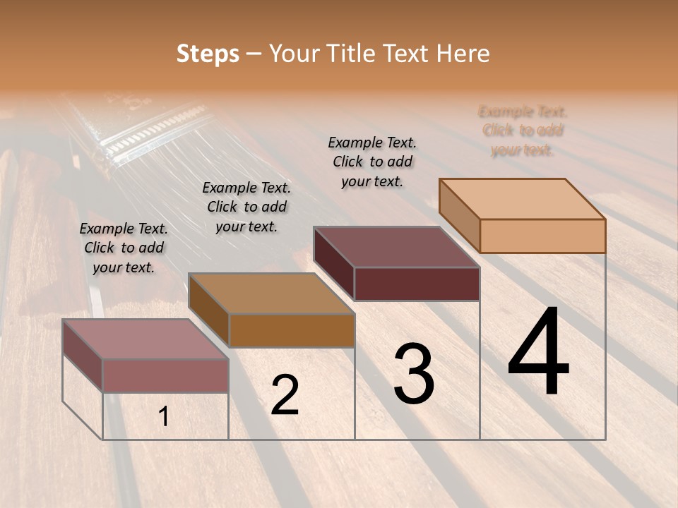 Painting Teak Furniture PowerPoint Template