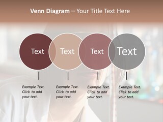 Adorable Girl Studying In The School A Over White Background PowerPoint Template