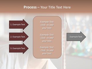 Adorable Girl Studying In The School A Over White Background PowerPoint Template