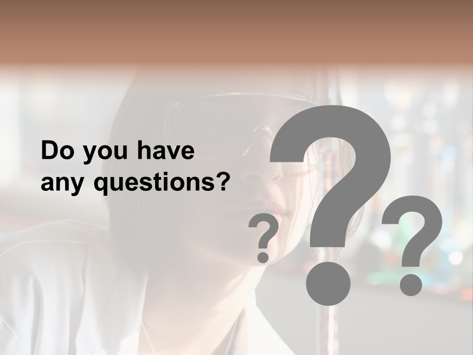 Adorable Girl Studying In The School A Over White Background PowerPoint Template
