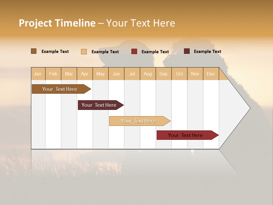 A Couple Of Dogs Sitting On Top Of A Grass Covered Field PowerPoint Template