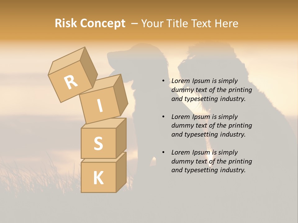 A Couple Of Dogs Sitting On Top Of A Grass Covered Field PowerPoint Template