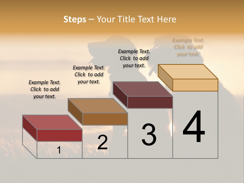 A Couple Of Dogs Sitting On Top Of A Grass Covered Field PowerPoint Template