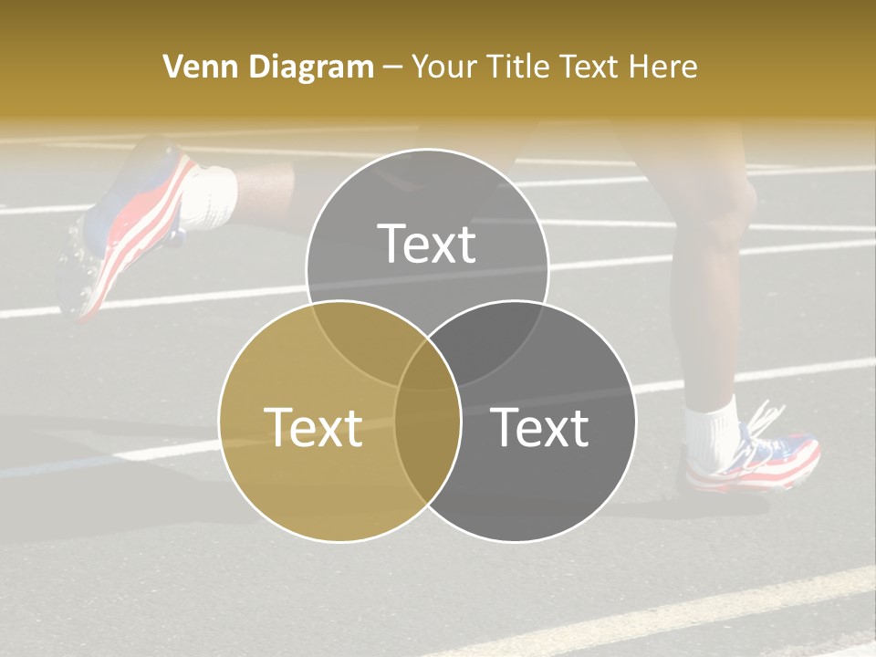 Athlete Racing PowerPoint Template