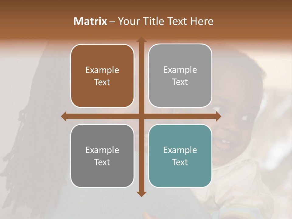 Blue Grunge Background With Dripping Blood PowerPoint Template