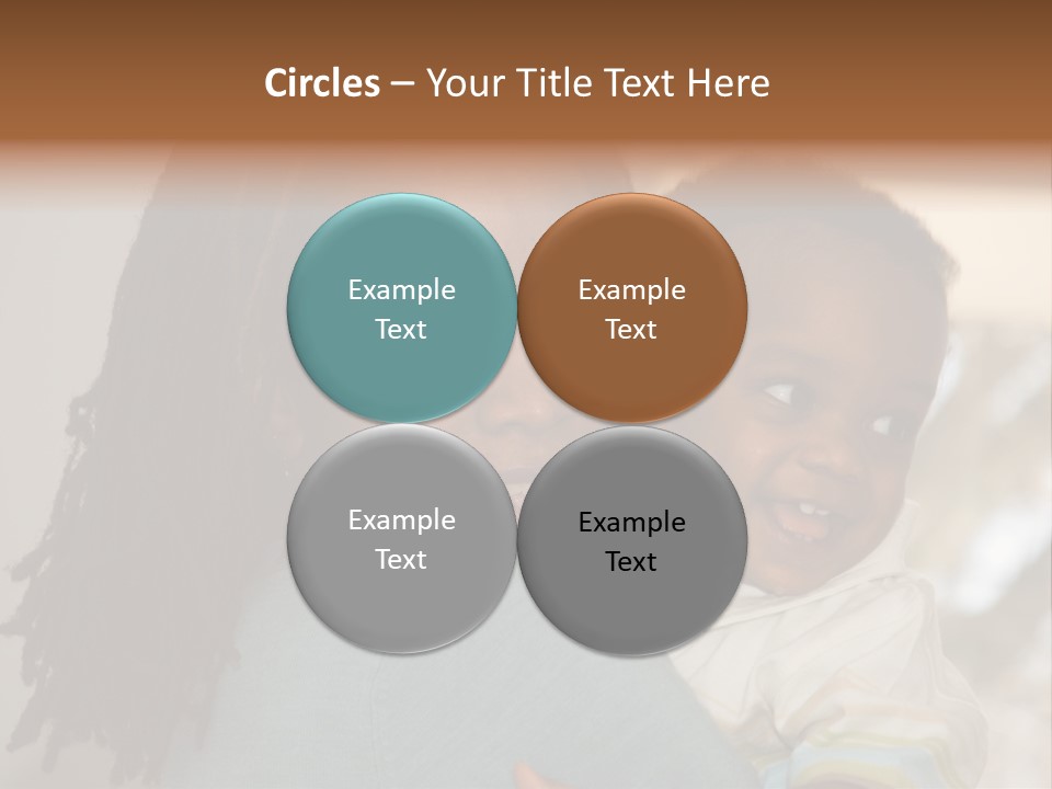 Blue Grunge Background With Dripping Blood PowerPoint Template