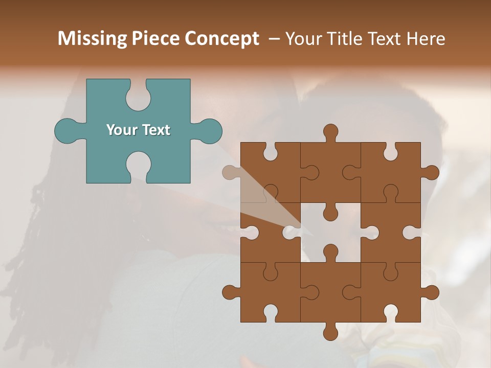 Blue Grunge Background With Dripping Blood PowerPoint Template