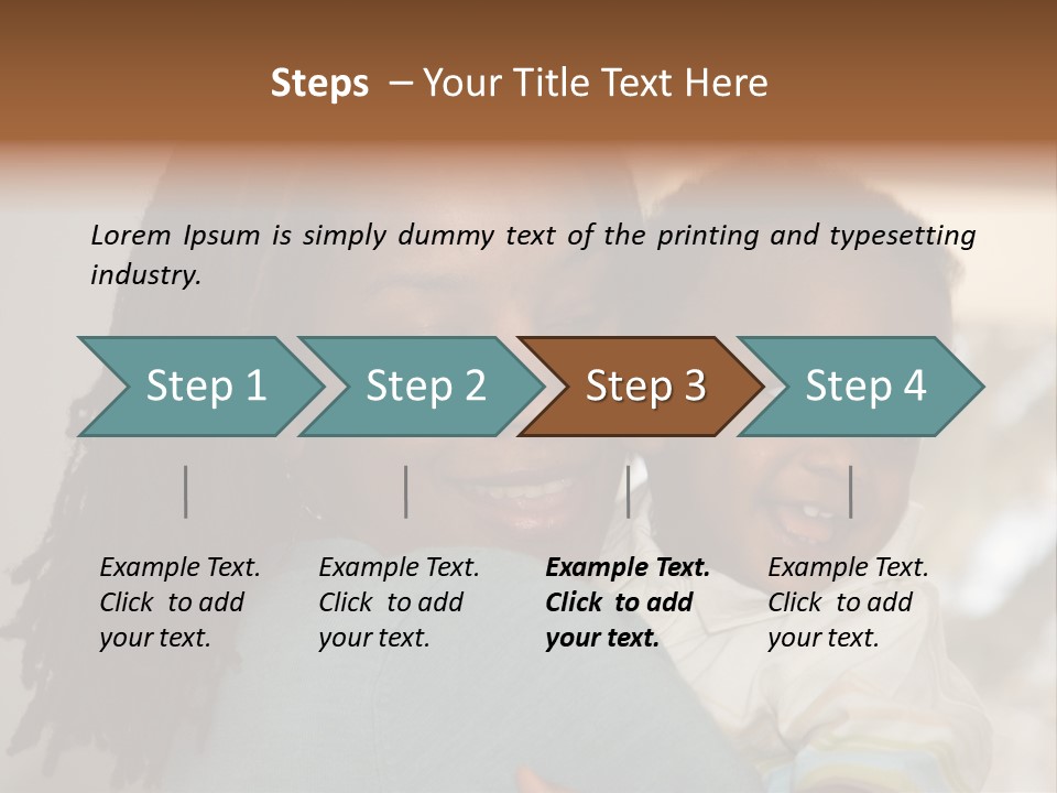 Blue Grunge Background With Dripping Blood PowerPoint Template