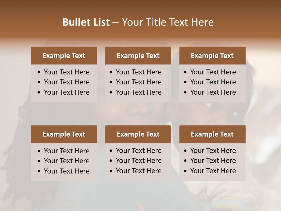 Blue Grunge Background With Dripping Blood PowerPoint Template